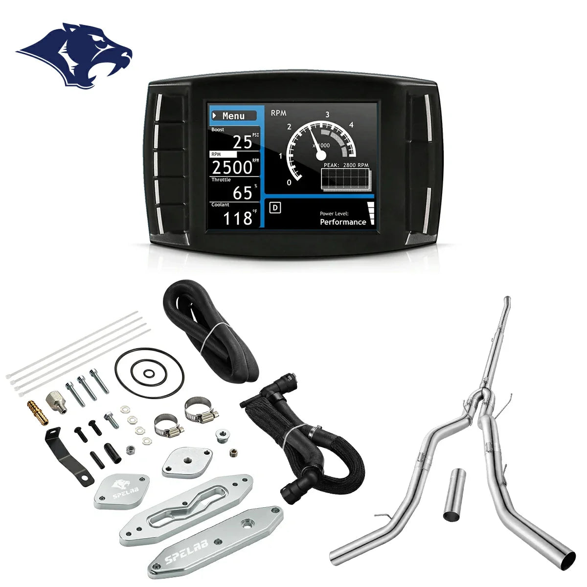 SPELAB DPF/DEF/EGR/CCV Delete 2011-2019 6.7L Powerstroke All-in-One Kit