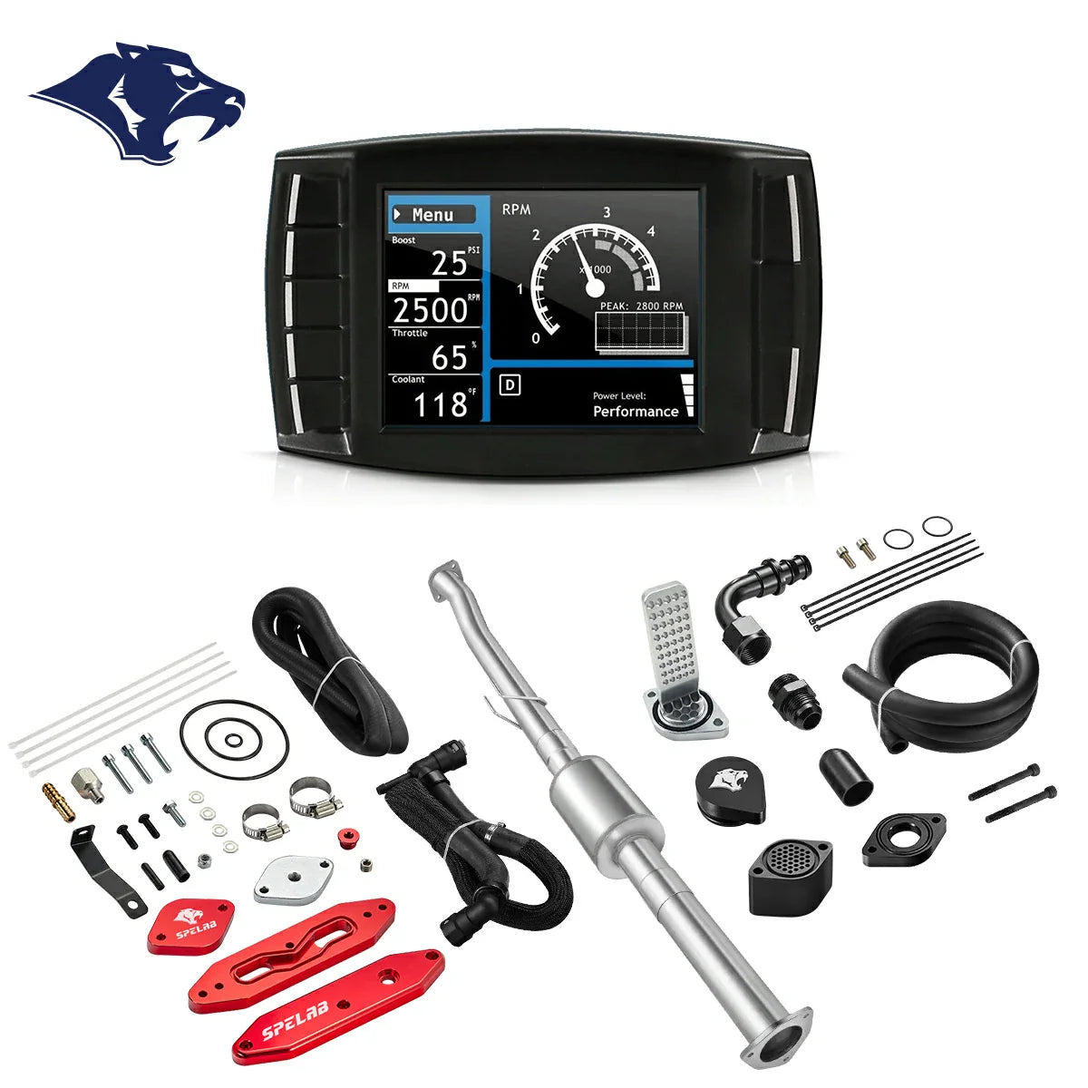 SPELAB DPF/DEF/EGR/CCV Delete 2011-2019 6.7L Powerstroke All-in-One Kit