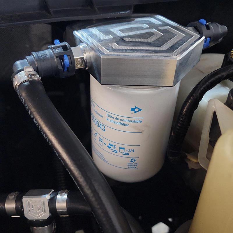 Image 5 for S&S Diesel CP4-6.7F-BP-G2.1 Gen2.1 CP4 Disaster Prevention Bypass Kit