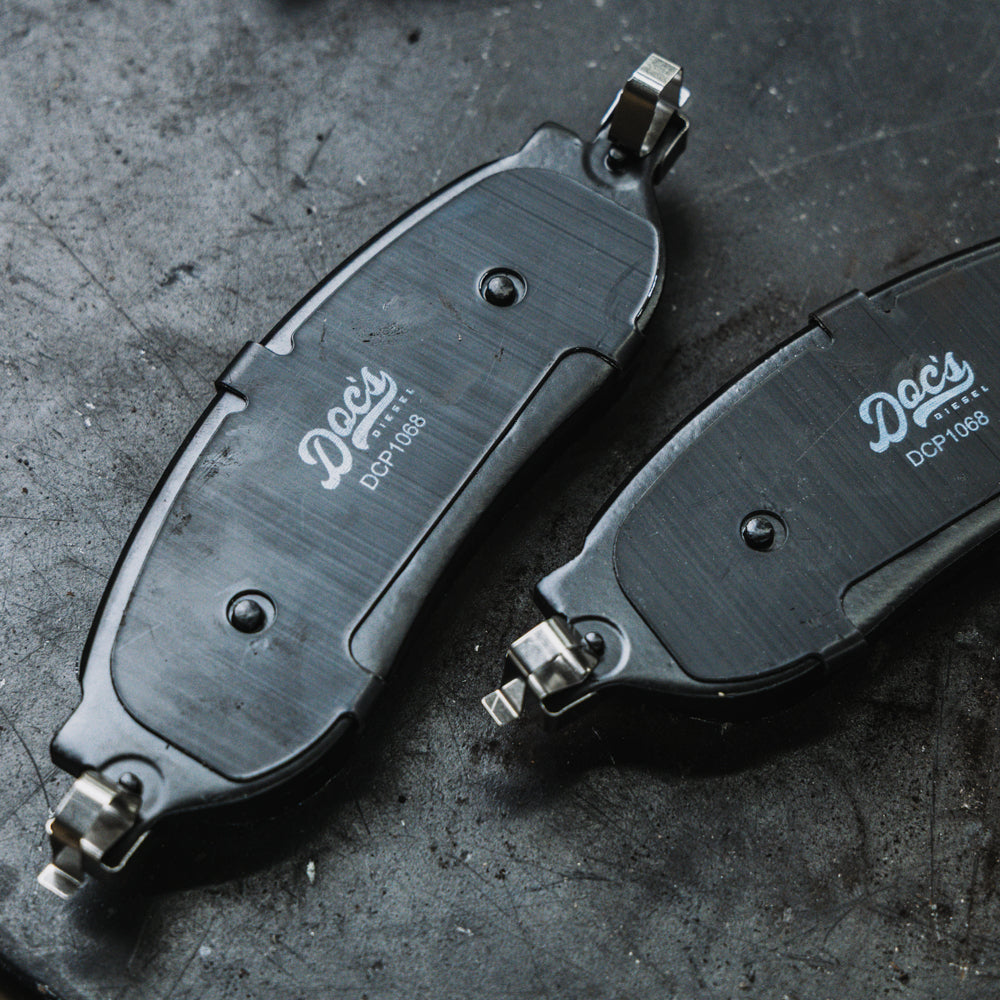 Doc's Diesel Ford 6.7L Powerstroke Ceramic Front Brake Pads 2012-2024 F250, 2013-2024 F350, 2013-2016 F450
