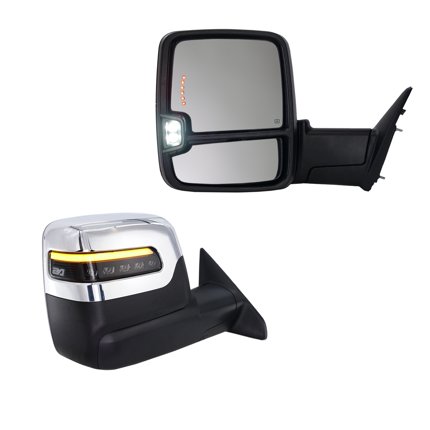 2023+ Style Ram Tow Mirrors | 2019-2024 Dodge Ram 1500