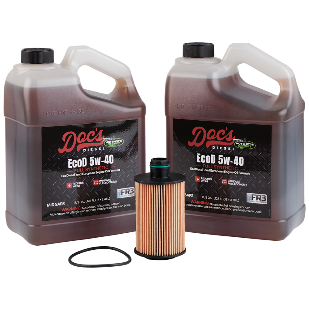 Doc's Diesel Jeep Grand Cherokee/RAM 1500 3.0L EcoDiesel 5W-40 Full Synthetic Oil Change Kit 2014-2020
