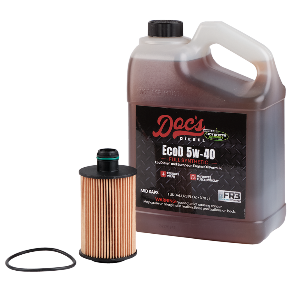 Doc's Diesel Jeep Grand Cherokee/RAM 1500 3.0L EcoDiesel 5W-40 Full Synthetic Oil Change Kit 2014-2020