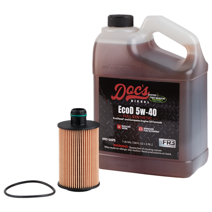 Doc's Diesel Jeep Grand Cherokee/RAM 1500 3.0L EcoDiesel 5W-40 Full Synthetic Oil Change Kit 2014-2020