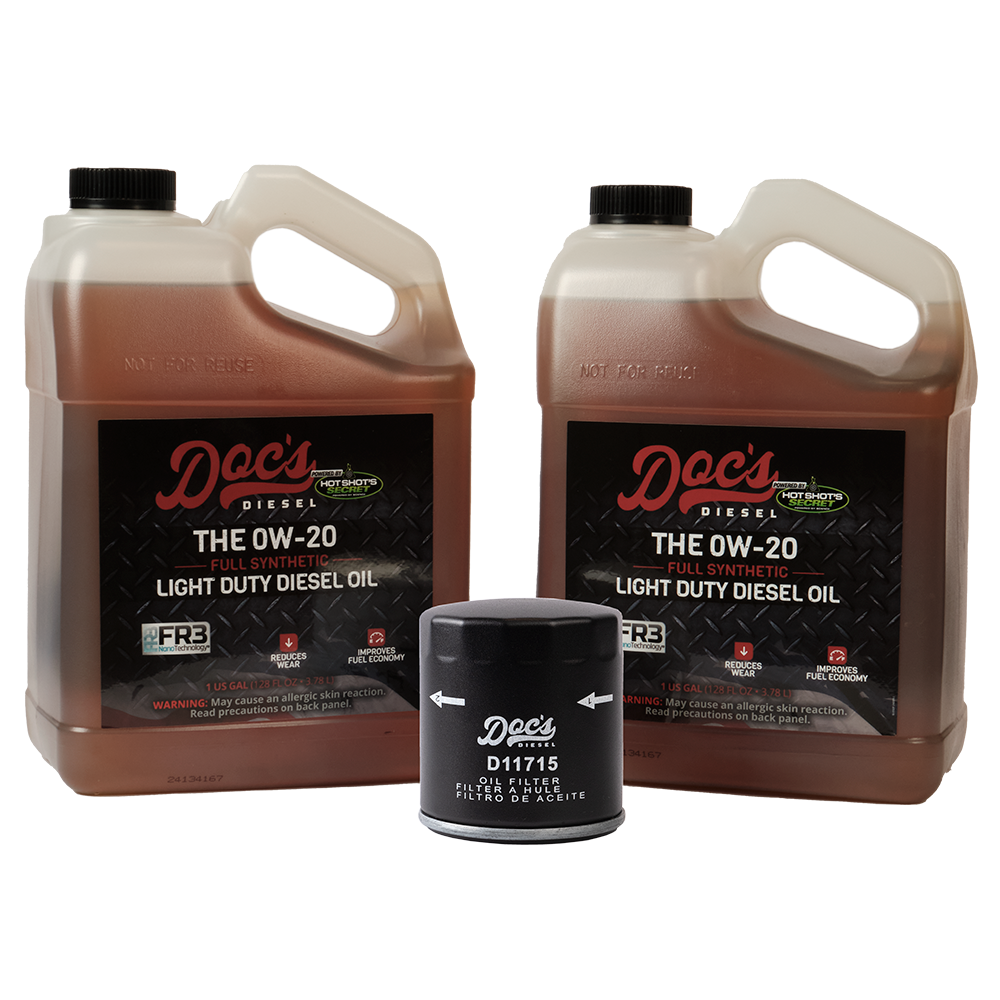 Doc's Diesel Chevrolet/GMC 3.0L Duramax 0W-20 Full Synthetic Oil Change Kit 2020-2026