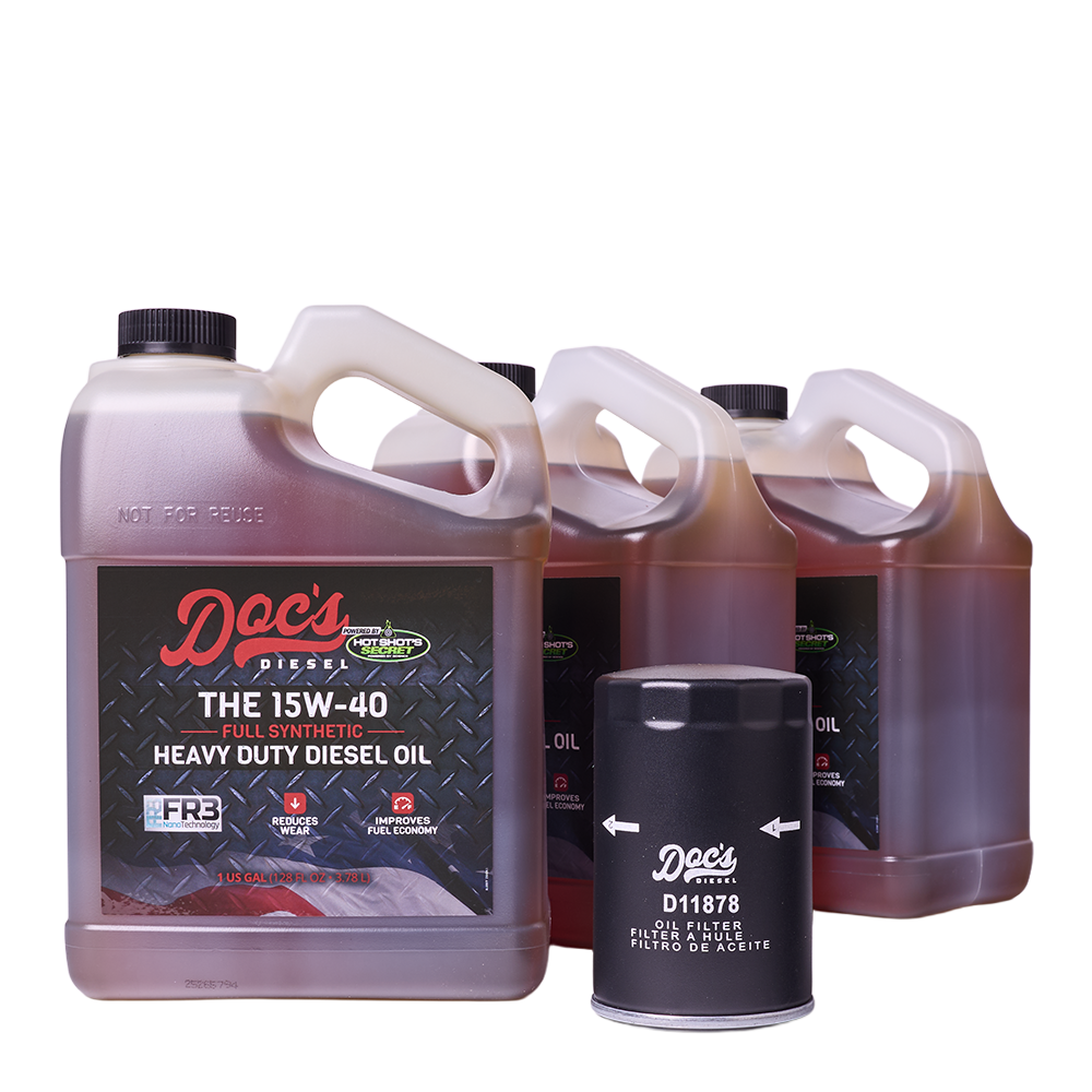 Doc's Diesel Chevrolet/GMC 6.6L Duramax 15W-40 Full Synthetic Oil Change Kit 2019-2026