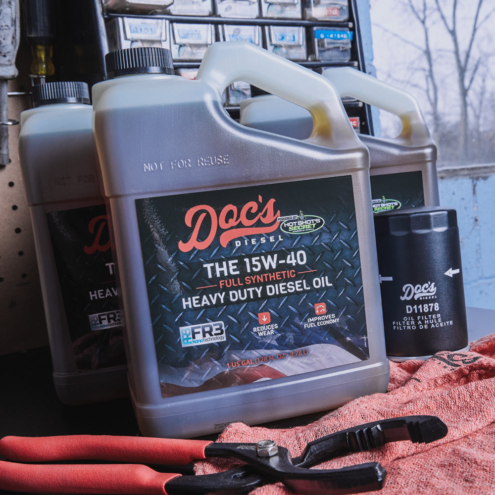 Doc's Diesel Chevrolet/GMC 6.6L Duramax 15W-40 Full Synthetic Oil Change Kit 2019-2026