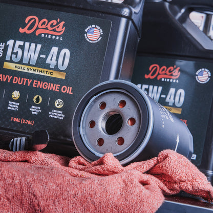Doc's Diesel Chevrolet/GMC 6.6L Duramax 15W-40 Full Synthetic Oil Change Kit 2019-2026
