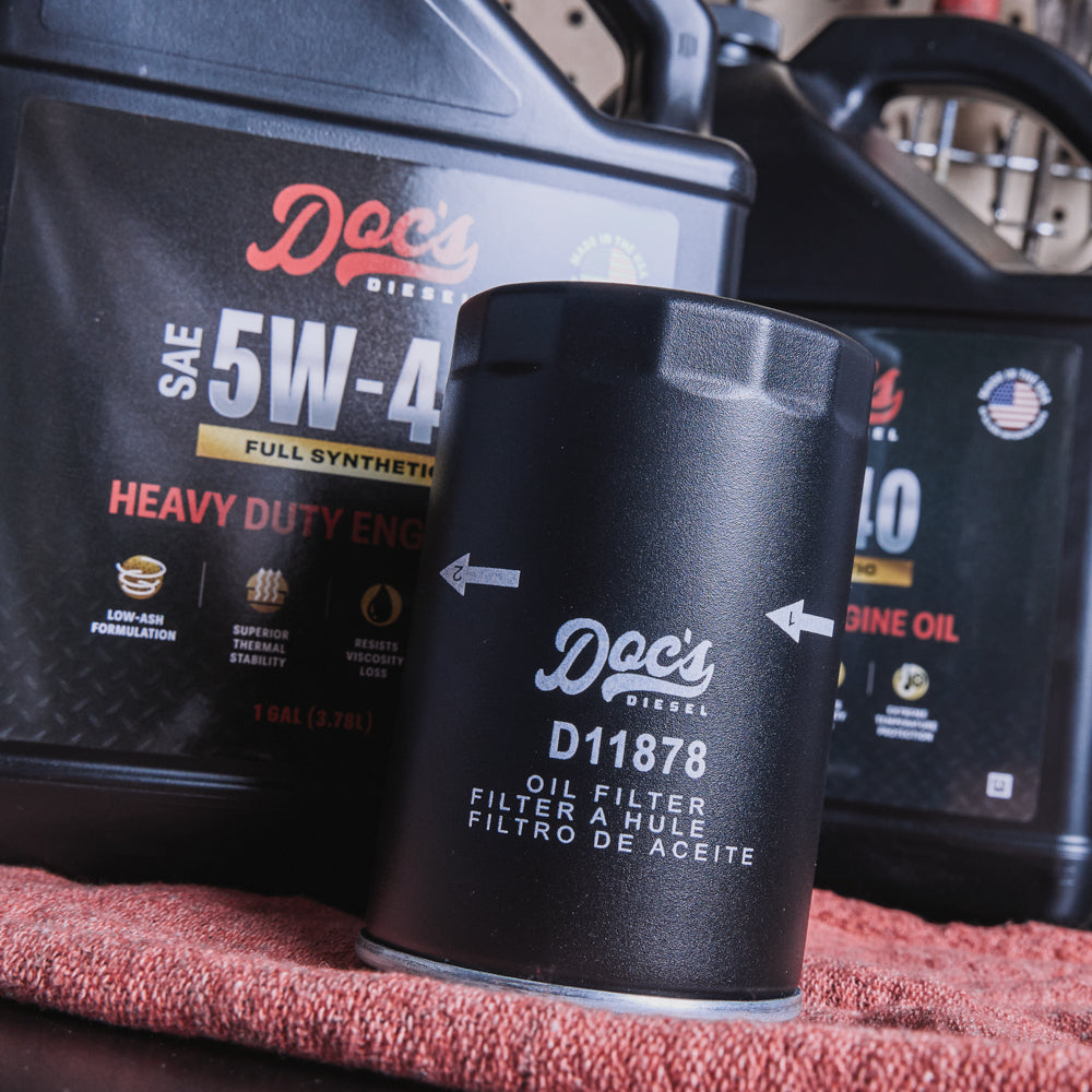 Doc's Diesel Chevrolet/GMC 6.6L Duramax 5W-40 Full Synthetic Oil Change Kit 2019-2026
