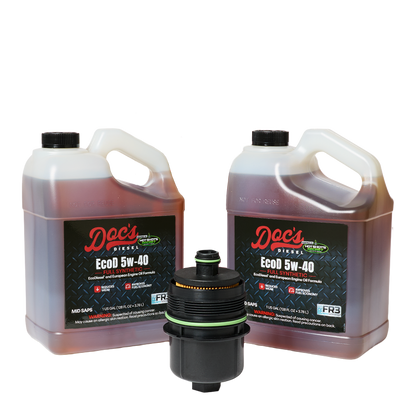 Doc's Diesel Jeep Wrangler/Gladiator 3.0L + Dodge RAM 1500 3.0L EcoDiesel 5W-40 Full Synthetic Oil Change Kit 2020-2023