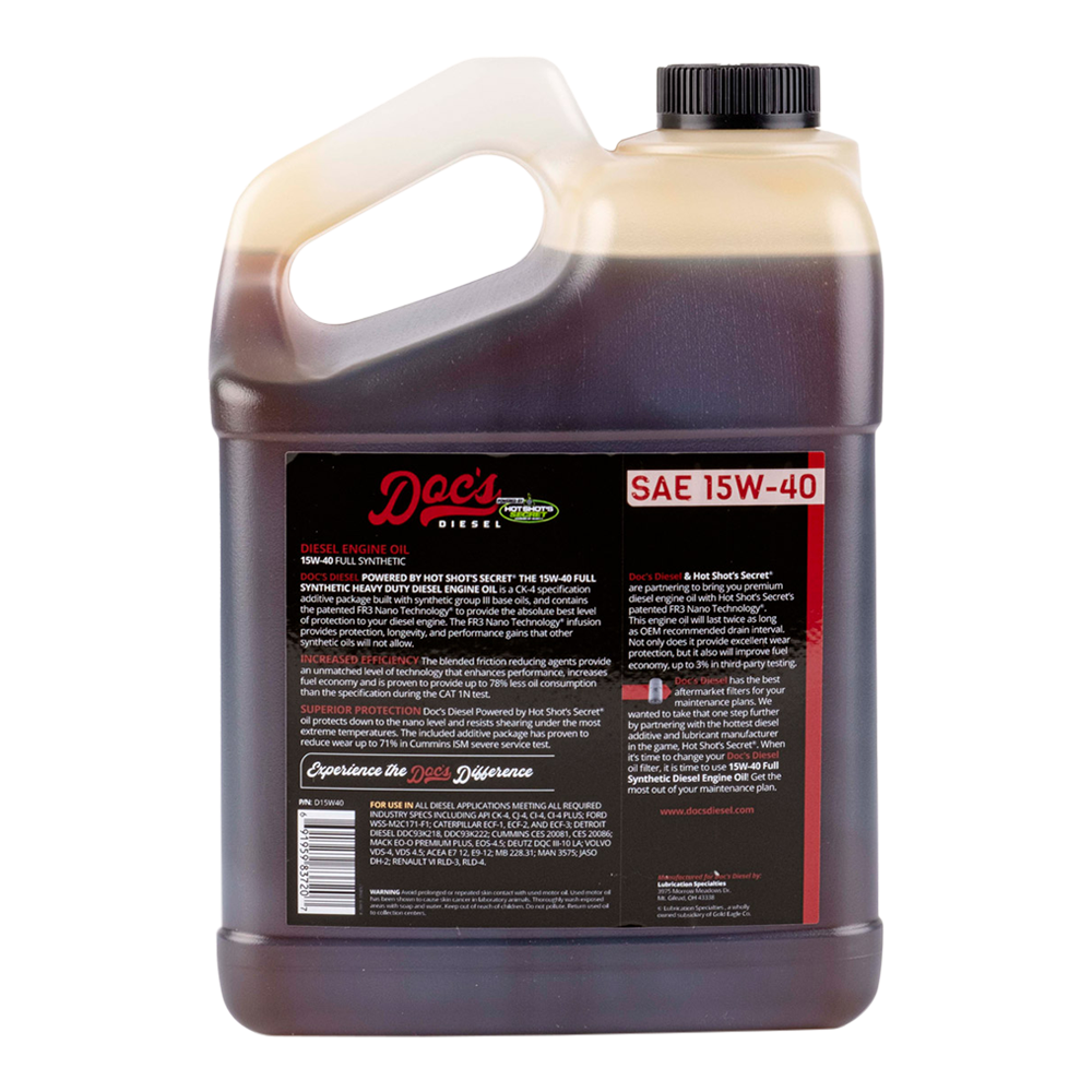 Doc's Diesel Chevrolet/GMC 6.6L Duramax 15W-40 Full Synthetic Oil Change Kit 2019-2026