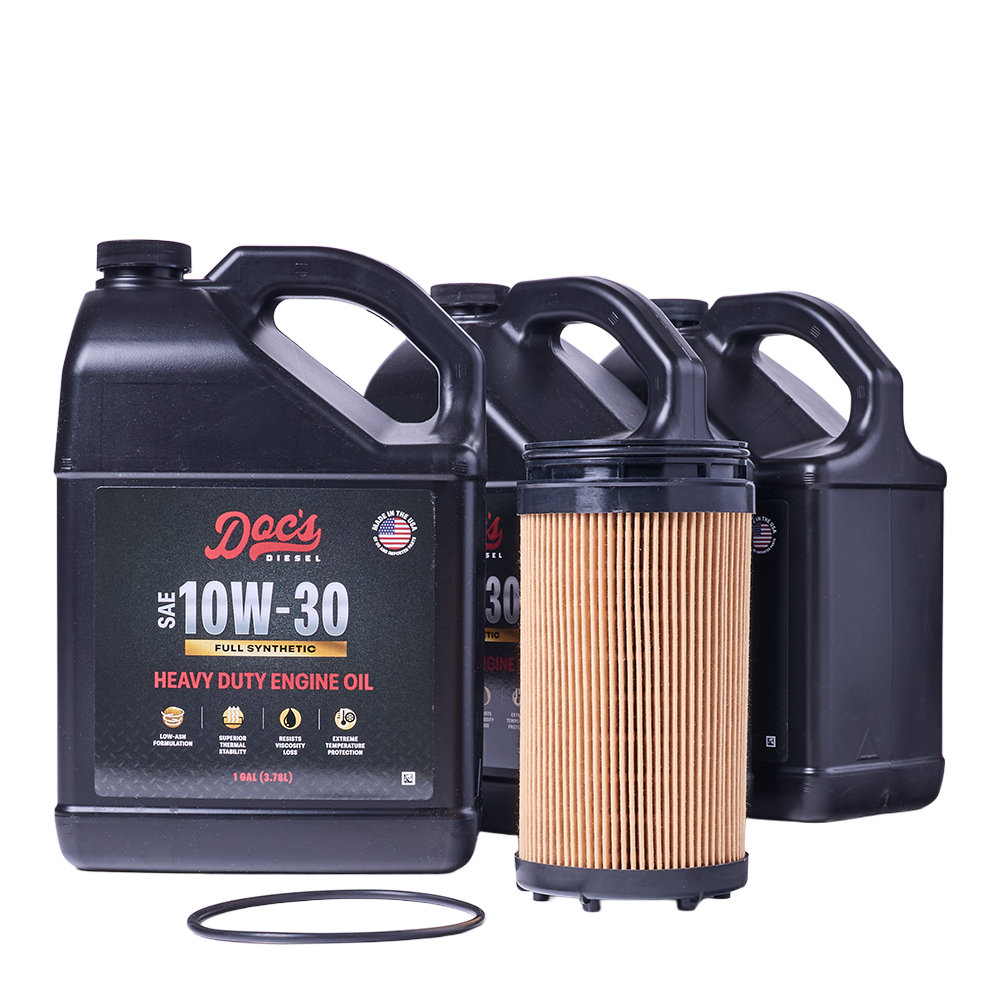 Doc's Diesel RAM 6.7L Cummins 10W-30 Full Synthetic Oil Change Kit 2025-2026