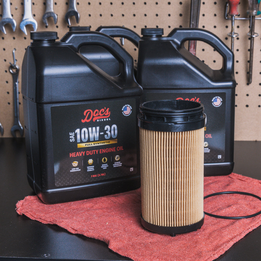 Doc's Diesel RAM 6.7L Cummins 10W-30 Full Synthetic Oil Change Kit 2025-2026
