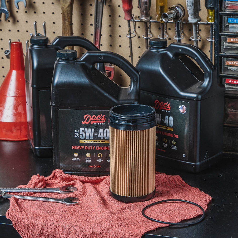 Doc's Diesel RAM 6.7L Cummins 5W-40 Full Synthetic Oil Change Kit 2025-2026