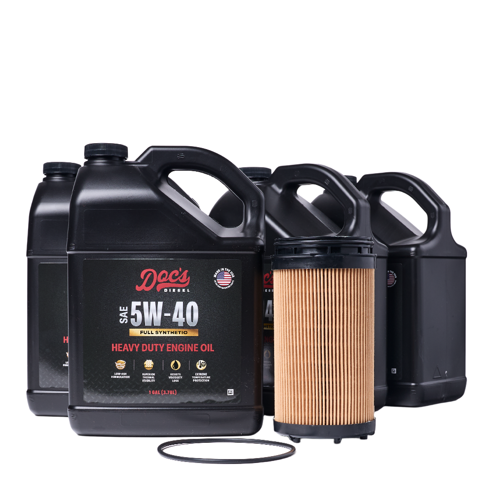 Doc's Diesel RAM 6.7L Cummins 5W-40 Full Synthetic Oil Change Kit 2025-2026