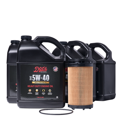 Doc's Diesel RAM 6.7L Cummins 5W-40 Full Synthetic Oil Change Kit 2025-2026