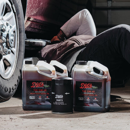 Doc's Diesel Ford 7.3L Powerstroke 15W-40 SEMI Synthetic Oil Change Kit 1994-2003