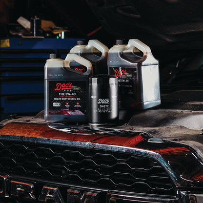 Doc's Diesel Ford 7.3L Powerstroke 5W-40 Full Synthetic Oil Change Kit 1994-2003