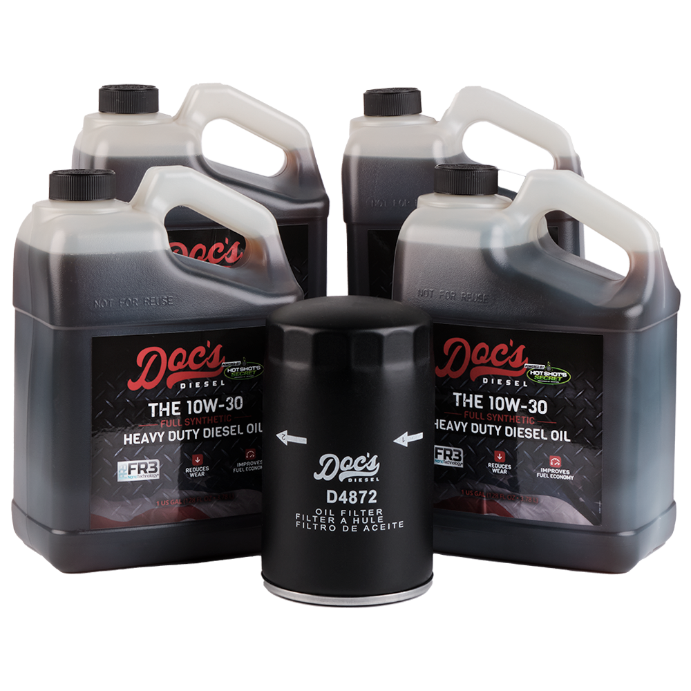 Doc's Diesel Ford 7.3L Powerstroke 10W-30 Full Synthetic Oil Change Kit 1994-2003