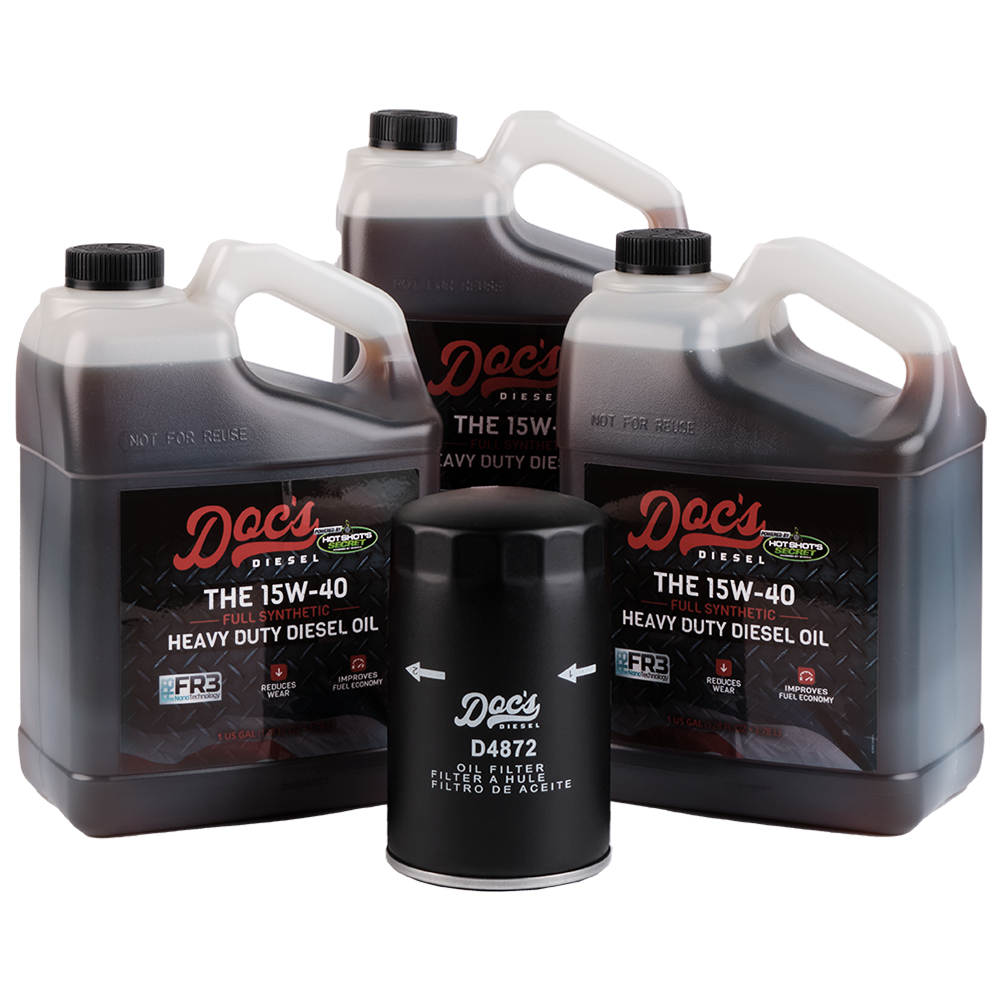 Doc's Diesel Ford 7.3L Powerstroke 15W-40 Full Synthetic Oil Change Kit 1994-2003