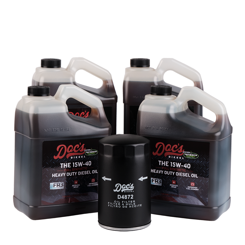 Doc's Diesel Ford 7.3L Powerstroke 15W-40 Full Synthetic Oil Change Kit 1994-2003