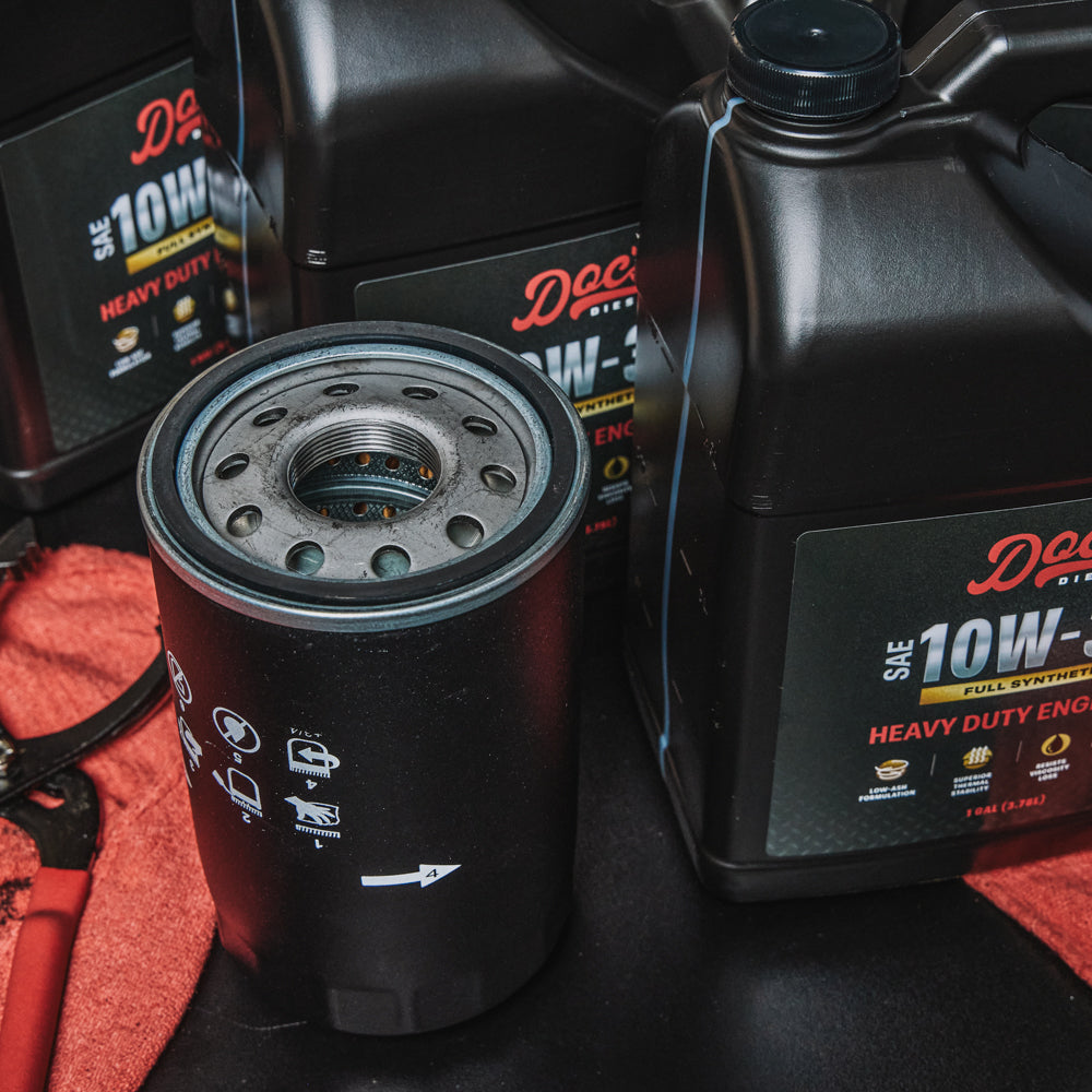 Doc's Diesel Ford 7.3L Powerstroke 10W-30 Full Synthetic Oil Change Kit 1994-2003