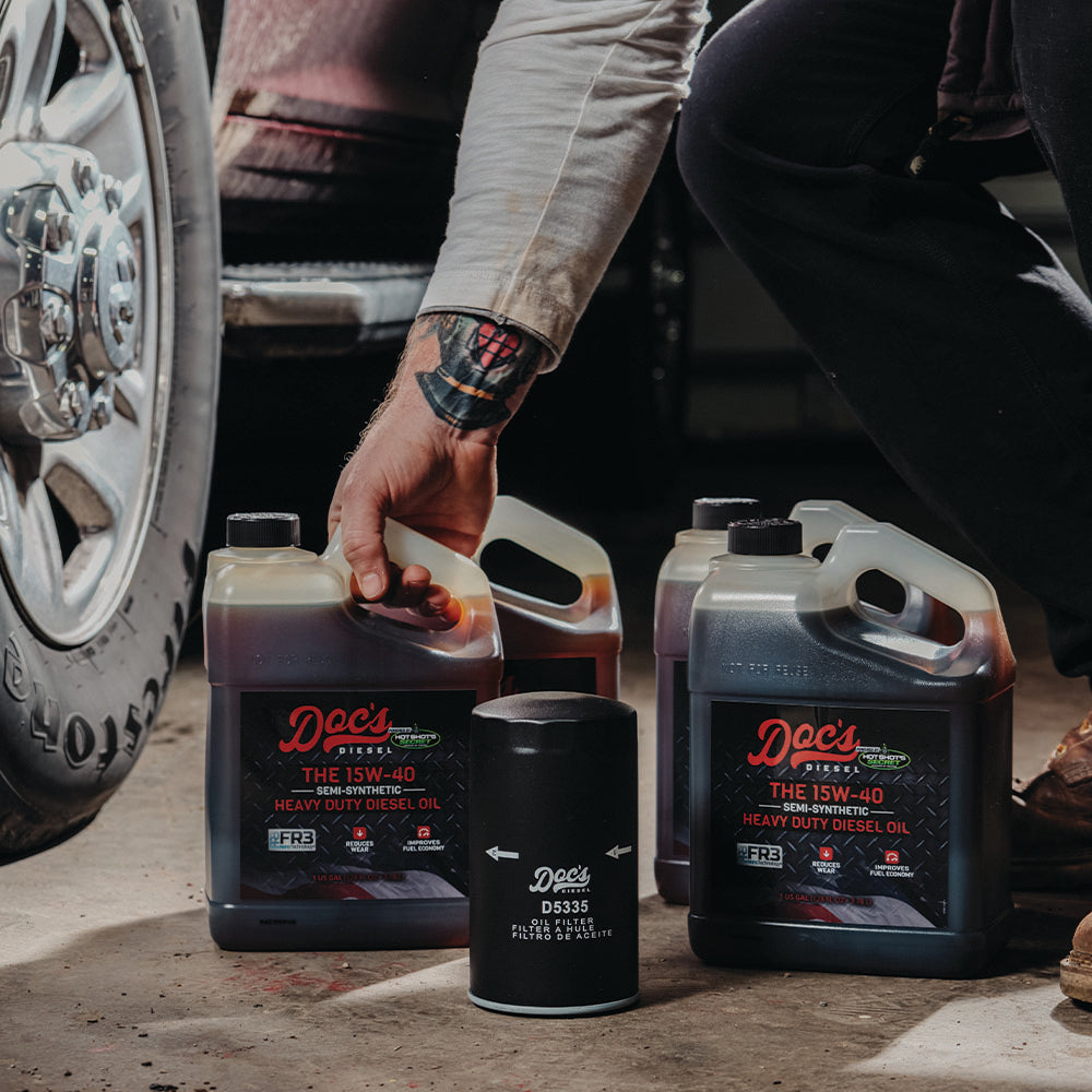 Doc's Diesel Dodge RAM 6.7L/5.9L Cummins 15W-40 SEMI Synthetic Oil Change Kit 1989-2024