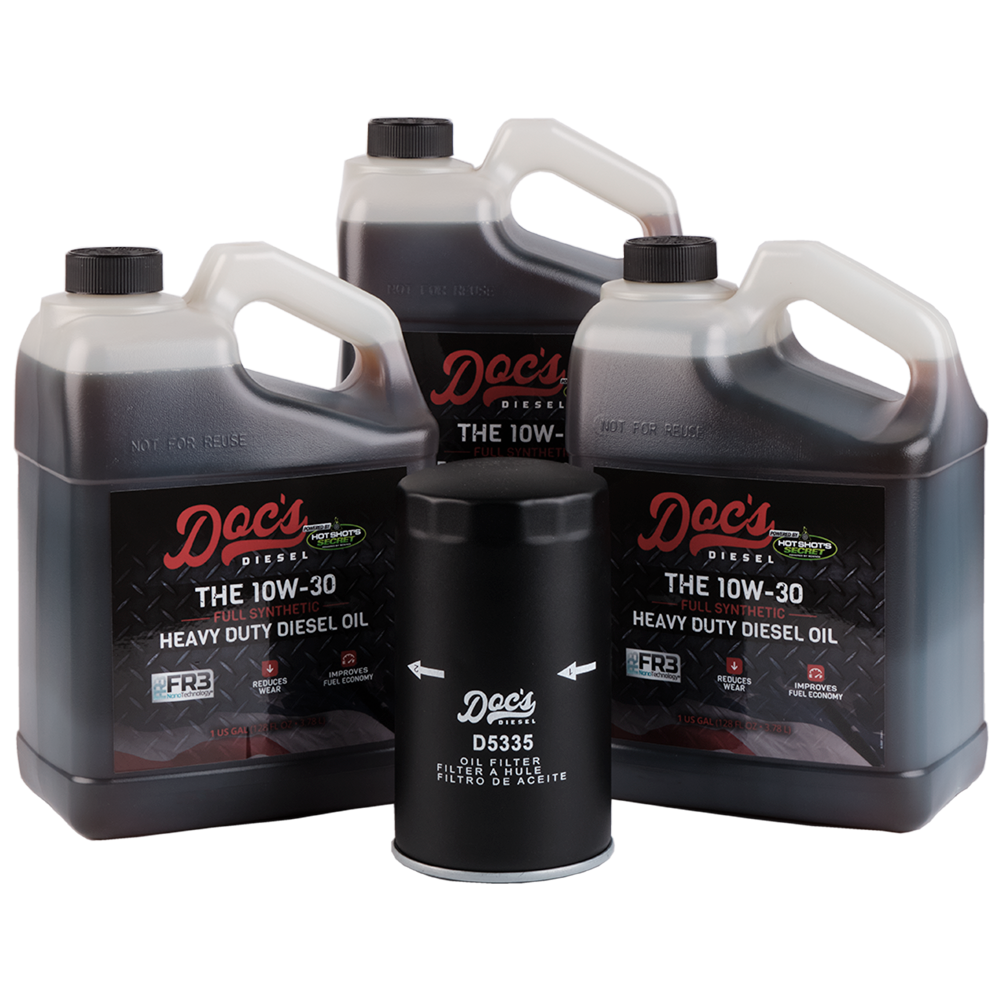 Doc's Diesel Dodge RAM 6.7L/5.9L Cummins 10W-30 Full Synthetic Oil Change Kit 1989-2024