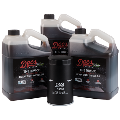 Doc's Diesel Dodge RAM 6.7L/5.9L Cummins 10W-30 Full Synthetic Oil Change Kit 1989-2024
