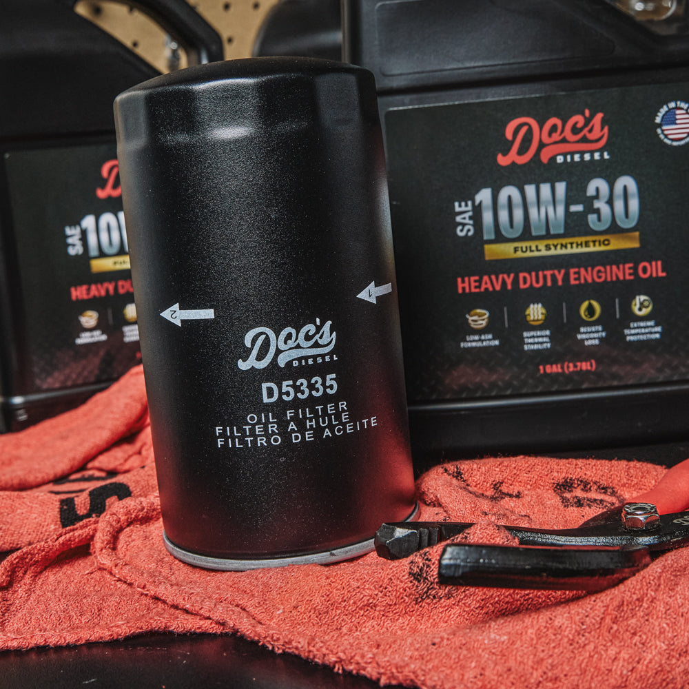 Doc's Diesel Dodge RAM 6.7L/5.9L Cummins 10W-30 Full Synthetic Oil Change Kit 1989-2024