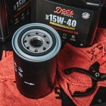 Doc's Diesel Dodge RAM 6.7L/5.9L Cummins 15W-40 Full Synthetic Oil Change Kit 1989-2024