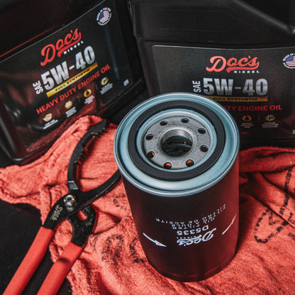 Doc's Diesel Dodge RAM 6.7L/5.9L Cummins 5W-40 Full Synthetic Oil Change Kit 1989-2024