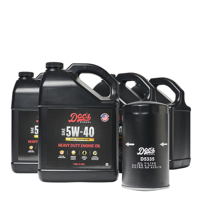 Doc's Diesel Dodge RAM 6.7L/5.9L Cummins 5W-40 Full Synthetic Oil Change Kit 1989-2024
