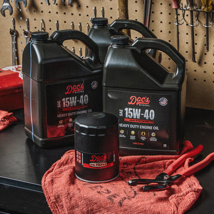 Doc's Diesel Chevrolet/GMC 6.6L Duramax 15W-40 SEMI Synthetic Oil Change Kit 2001-2019