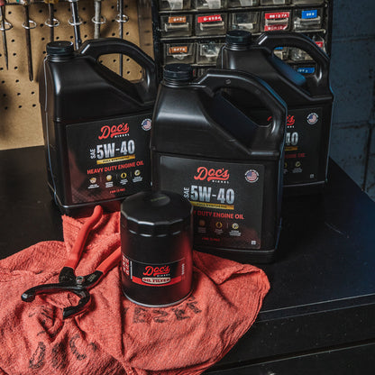 Doc's Diesel Chevrolet/GMC 6.6L Duramax 5W-40 Full Synthetic Oil Change Kit 2001-2019