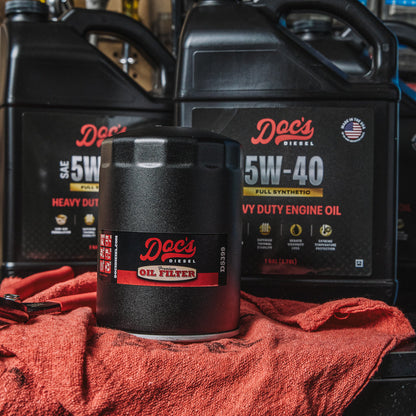 Doc's Diesel Chevrolet/GMC 6.6L Duramax 5W-40 Full Synthetic Oil Change Kit 2001-2019