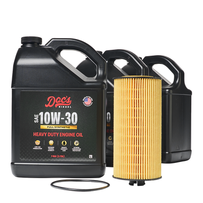 Doc's Diesel Ford 6.0L/6.4L Powerstroke 10W-30 Full Synthetic Oil Change Kit 2003-2010