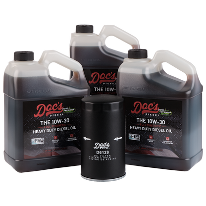 Doc's Diesel Ford 6.7L Powerstroke 10W-30 Full Synthetic Oil Change Kit 2011-2026