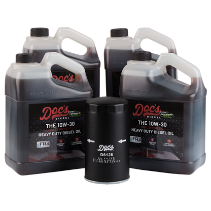 Doc's Diesel Ford 6.7L Powerstroke 10W-30 Full Synthetic Oil Change Kit 2011-2026