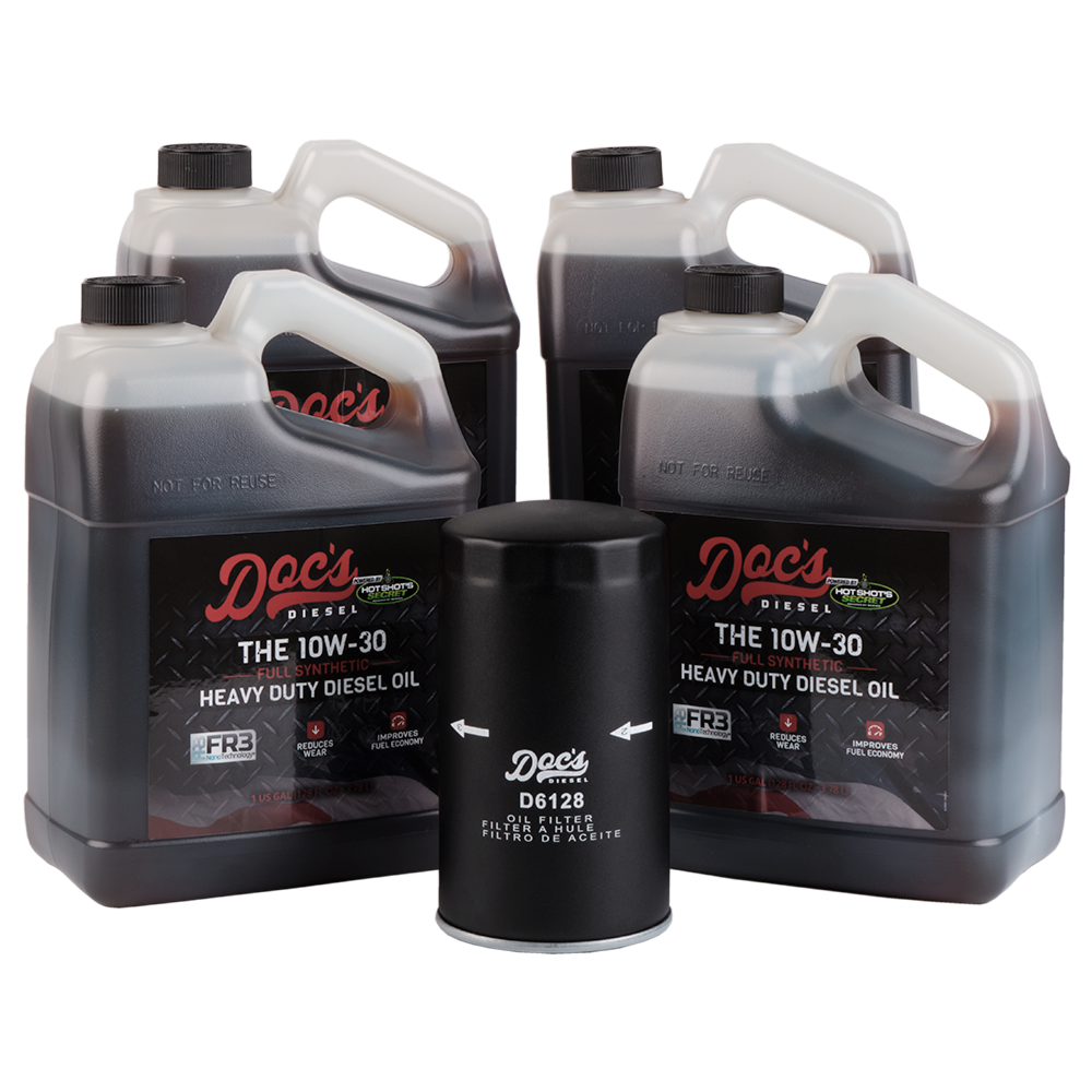 Doc's Diesel Ford 6.7L Powerstroke 10W-30 Full Synthetic Oil Change Kit 2011-2026
