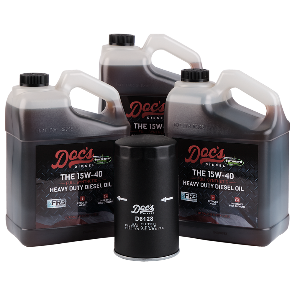 Doc's Diesel Ford 6.7L Powerstroke 15W-40 Full Synthetic Oil Change Kit 2011-2026