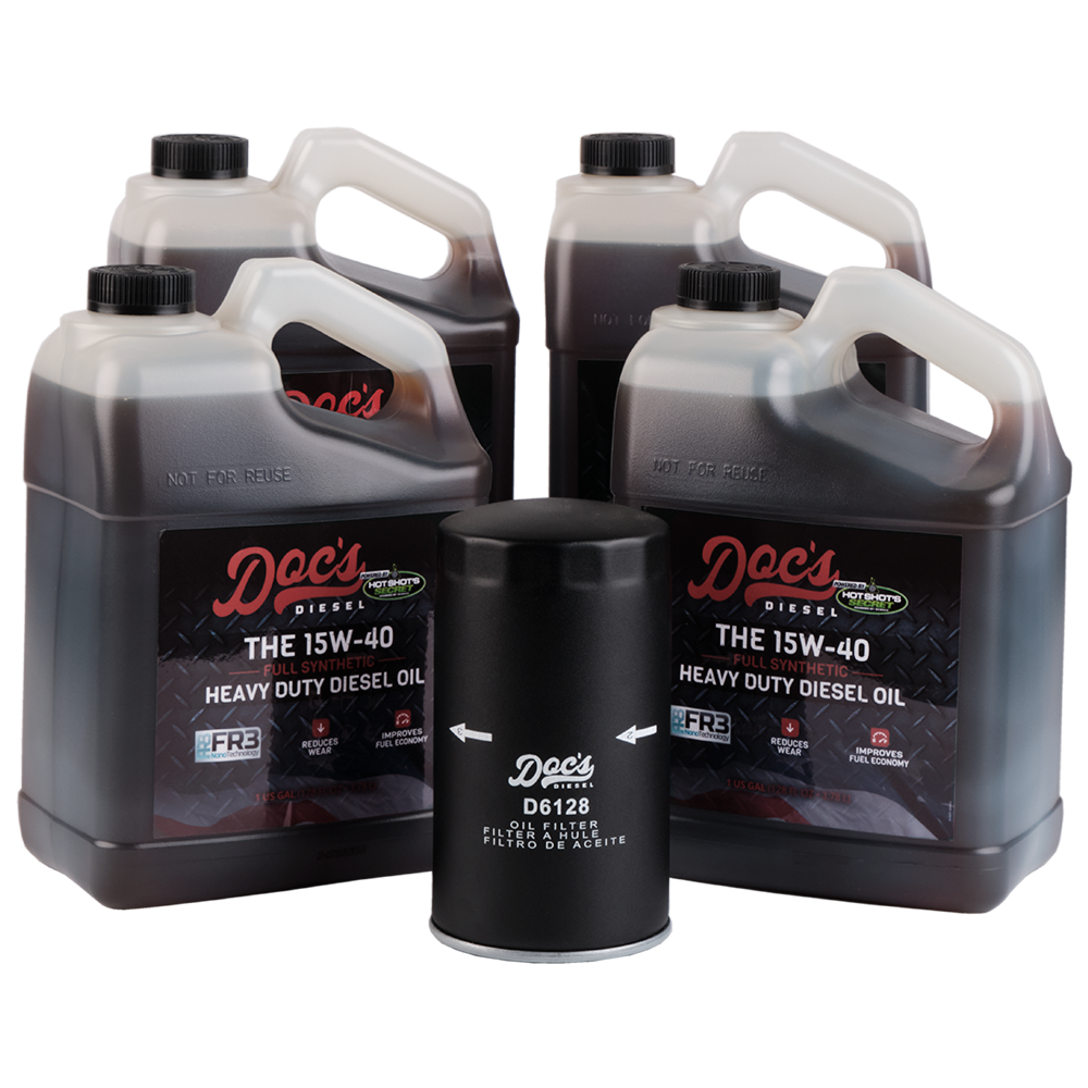 Doc's Diesel Ford 6.7L Powerstroke 15W-40 Full Synthetic Oil Change Kit 2011-2026