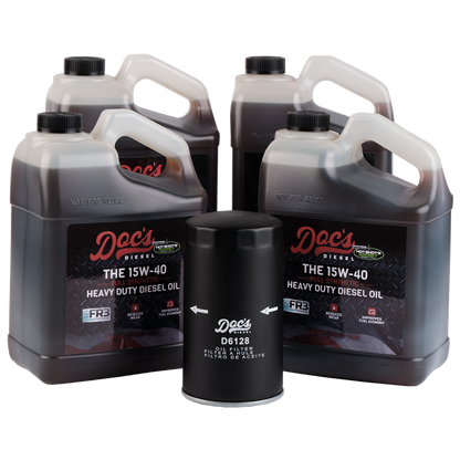 Doc's Diesel Ford 6.7L Powerstroke 15W-40 Full Synthetic Oil Change Kit 2011-2026