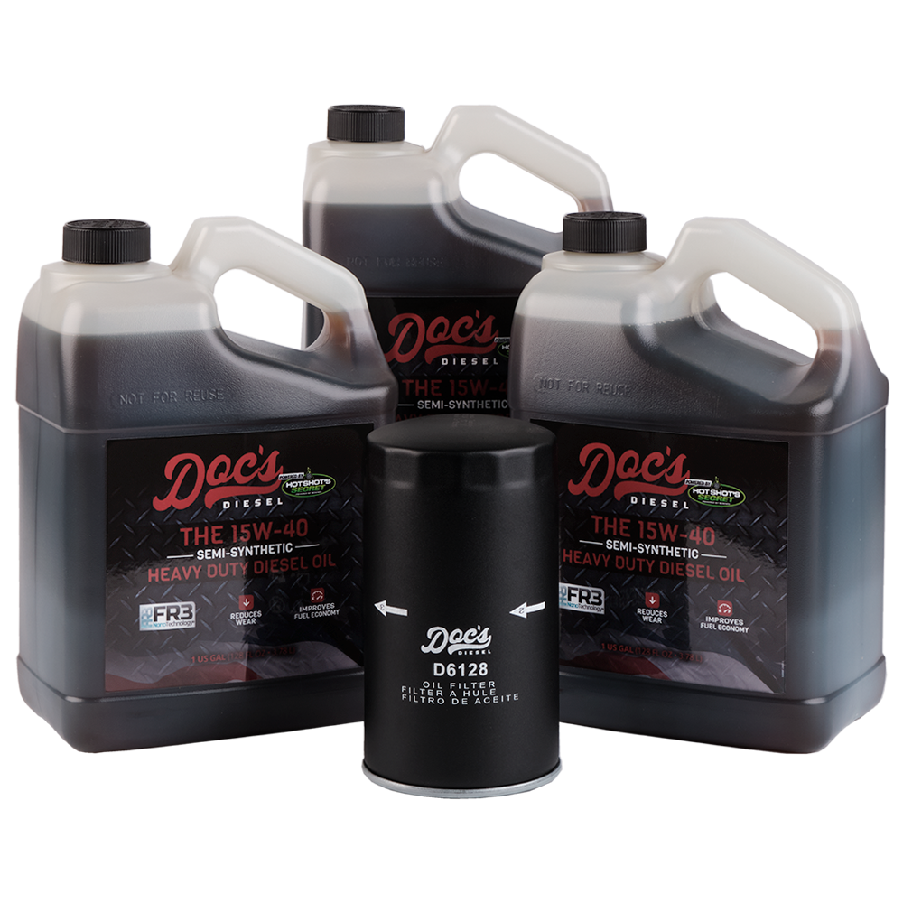 Doc's Diesel Ford 6.7L Powerstroke 15W-40 SEMI Synthetic Oil Change Kit 2011-2026