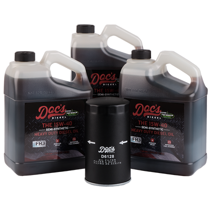 Doc's Diesel Ford 6.7L Powerstroke 15W-40 SEMI Synthetic Oil Change Kit 2011-2026