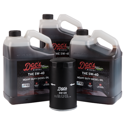 Doc's Diesel Ford 6.7L Powerstroke 5W-40 Full Synthetic Oil Change Kit 2011-2026