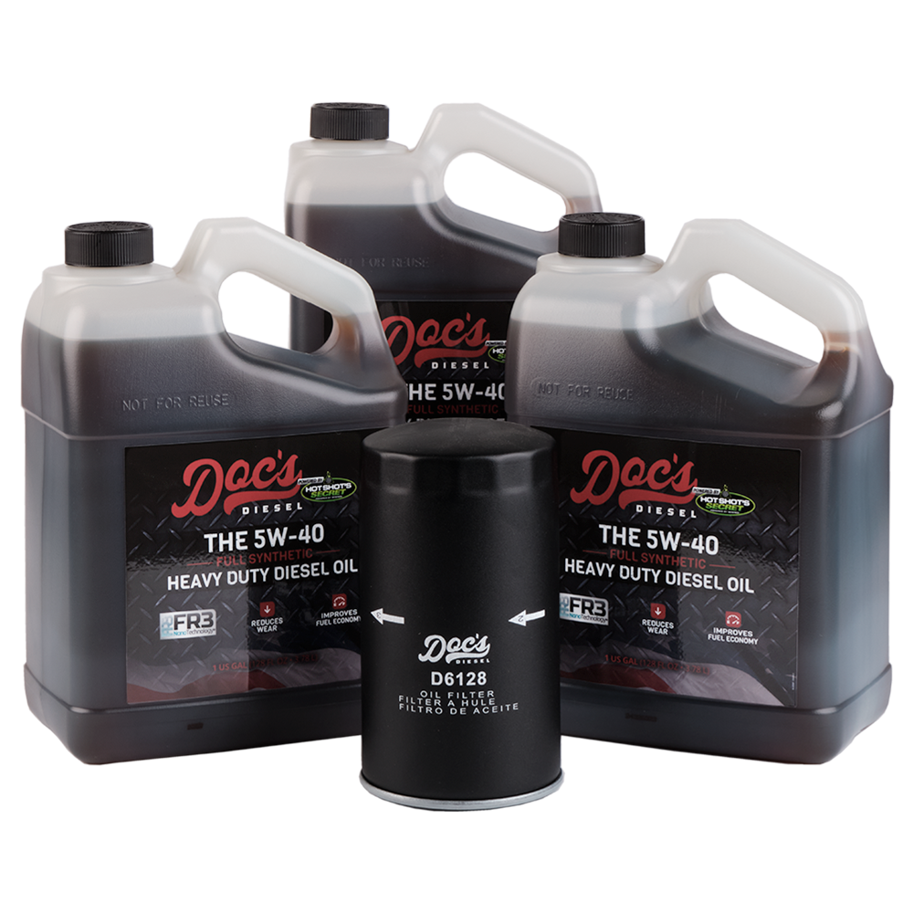 Doc's Diesel Ford 6.7L Powerstroke 5W-40 Full Synthetic Oil Change Kit 2011-2026