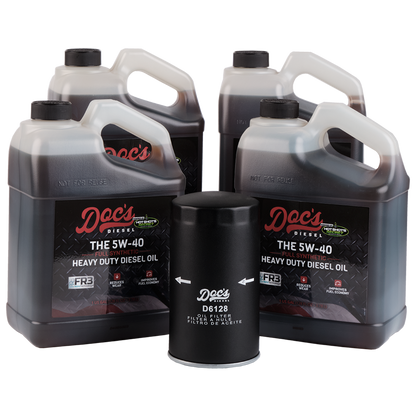 Doc's Diesel Ford 6.7L Powerstroke 5W-40 Full Synthetic Oil Change Kit 2011-2026