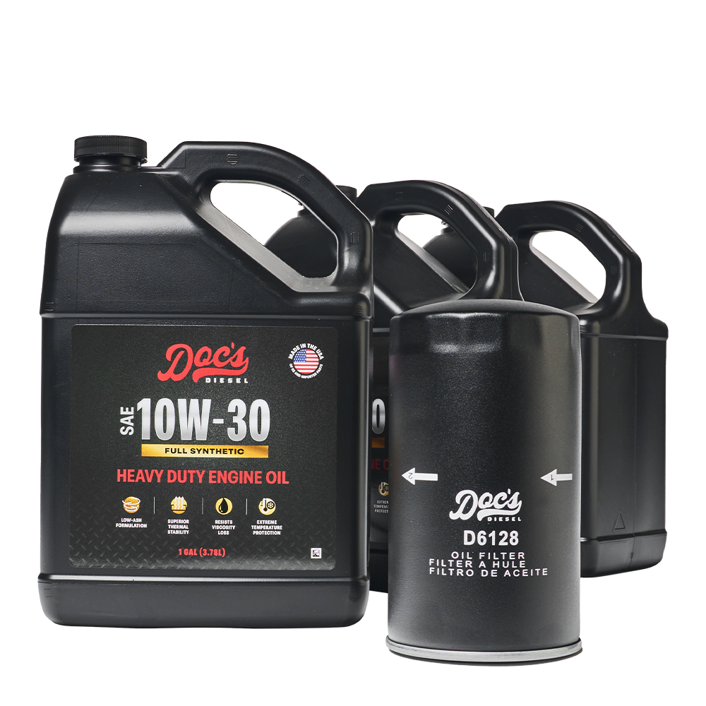 Doc's Diesel Ford 6.7L Powerstroke 10W-30 Full Synthetic Oil Change Kit 2011-2026
