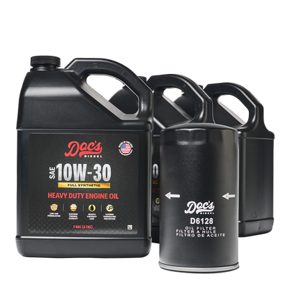 Doc's Diesel Ford 6.7L Powerstroke 10W-30 Full Synthetic Oil Change Kit 2011-2026